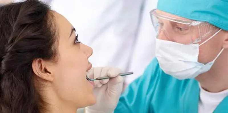 Voruntersuchung beim Zahnarzt