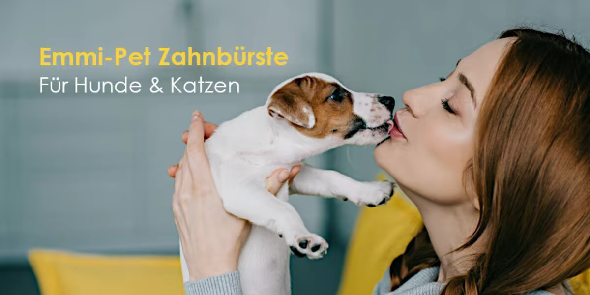 Emmi-Pet Ultraschallzahnbürste für Hunde