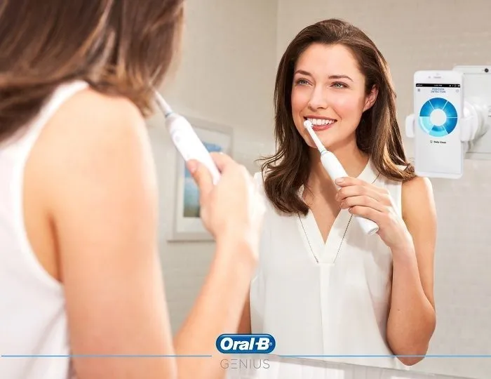 Braun Oral-B GENIUS smartphone halterung
