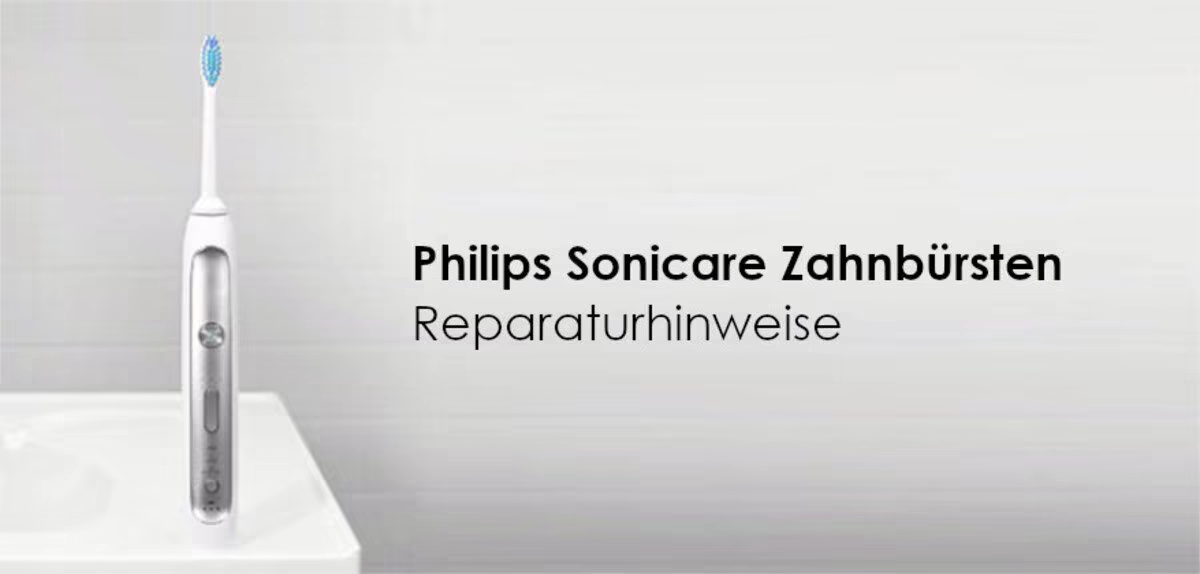 Philips Sonicare Zahnbürste reparieren