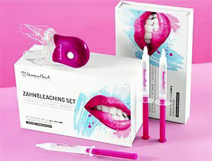 DiamondSmile Zahnbleaching-Set Verpackung und Inhalt
