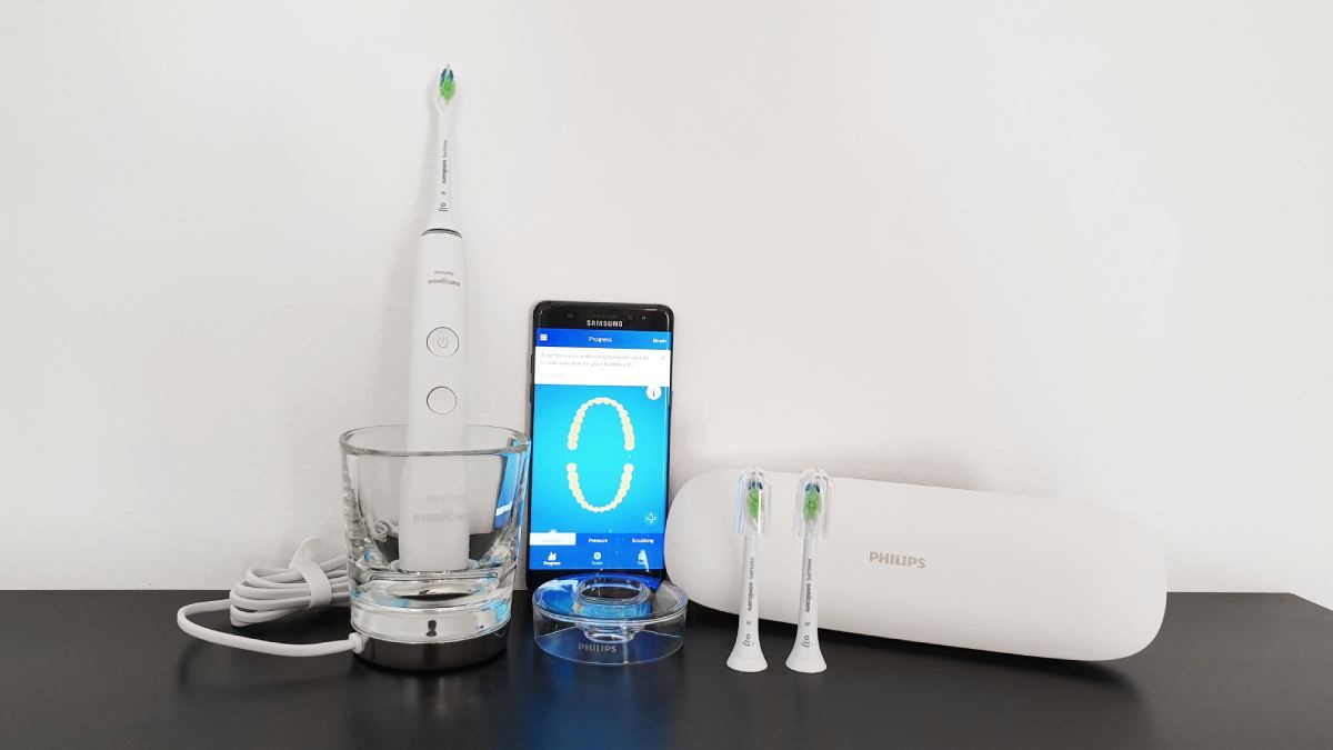 elektrische zahnbürste mit smartphone