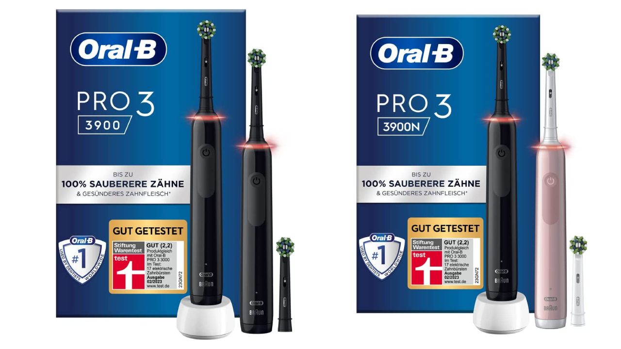 Oral-B Pro 3 3900 Doppelpack Im Test