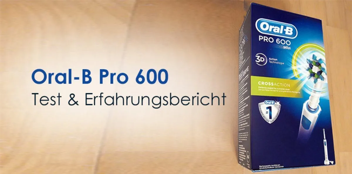 oral-b pro 600 test